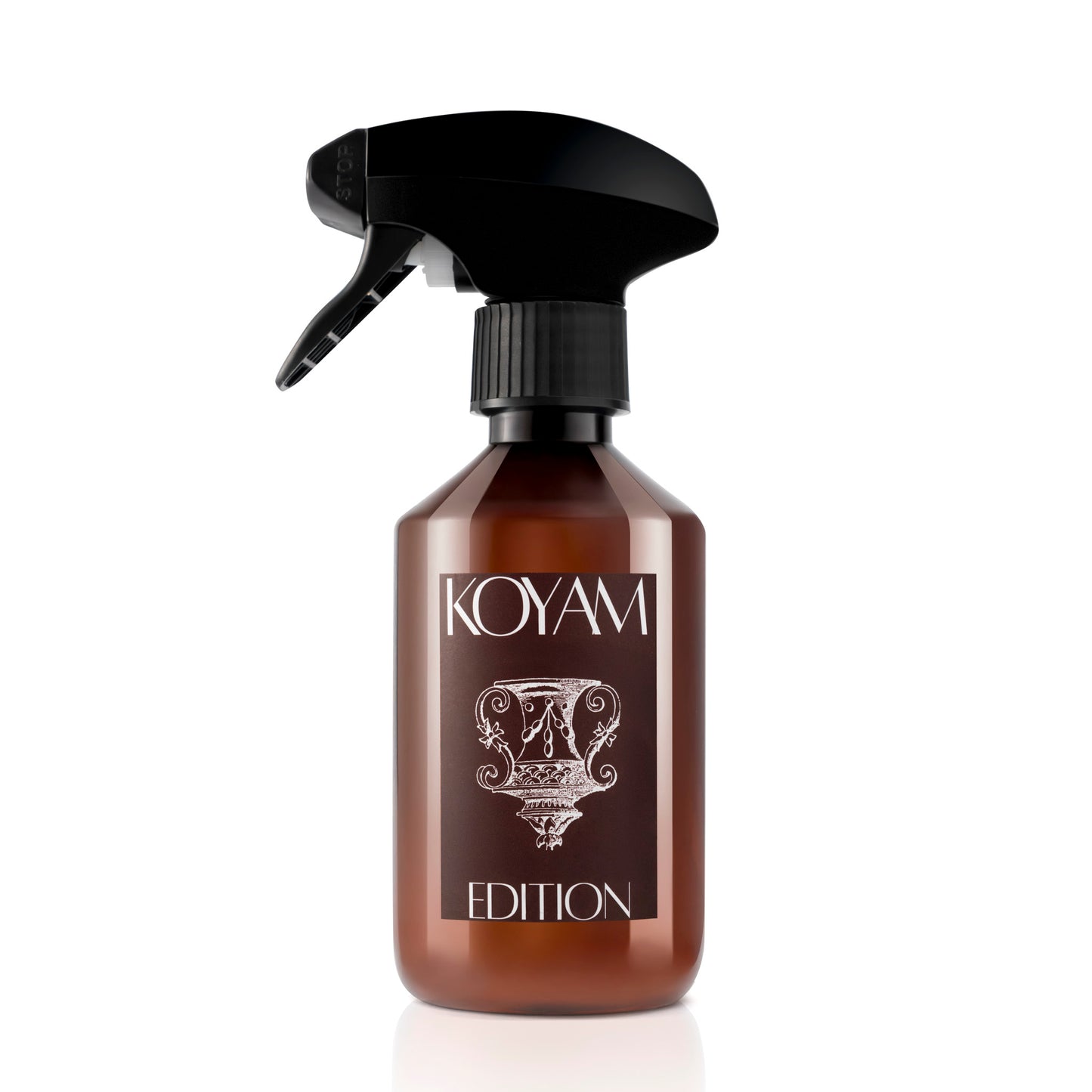 Koyam Edition Fine Spray luxury Arabian oud fragrance with oud wood, benzoin tears, rose, saffron, raspberry and incense notes