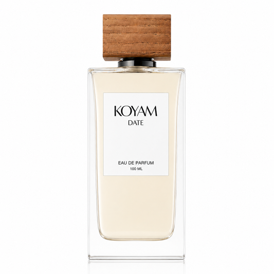 Koyam Date Luxury Arabic Perfume 100ml with Bergamot, Sea Salt, Mineral Notes and Musk – Premium Long-Lasting Fragrance UAE