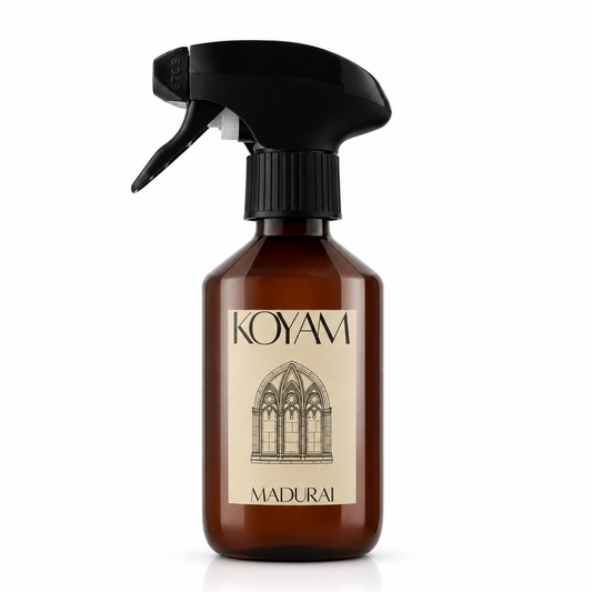 Koyam Madurai Luxury Arabic Oud Perfume 300ml with Rose, Leather, Patchouli and Oud Notes