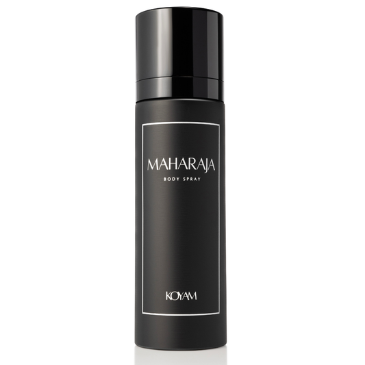 Koyam Maharaja All Over Body Spray 100ml with Oud, Sandalwood, Patchouli, Cypriol and Cedarwood