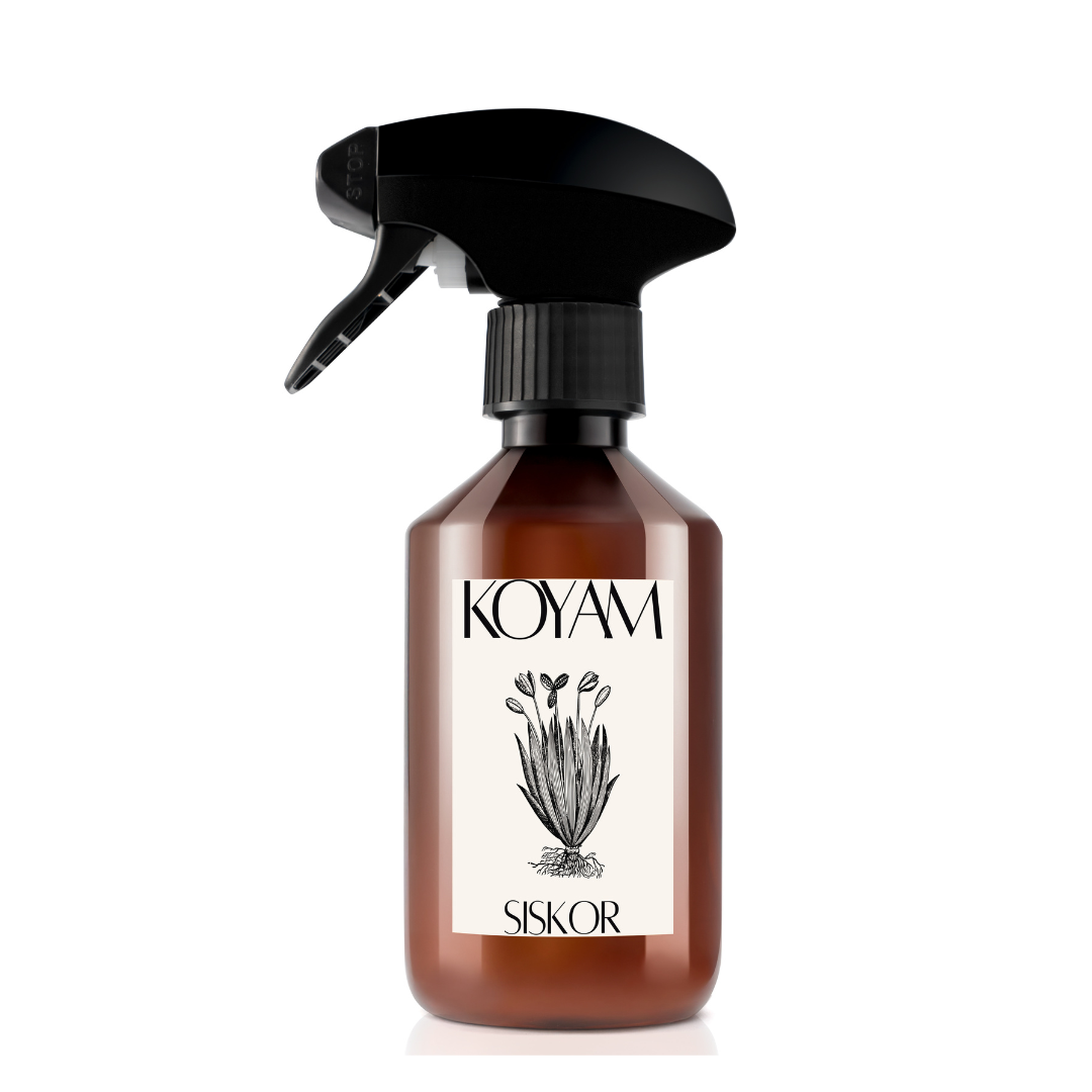 Koyam Siskor Fine Spray 300ml Luxury Fragrance with Bergamot, Pink Pepper, Patchouli, Tonka Bean and Cedarwood